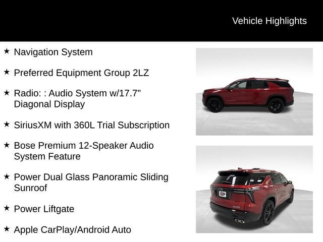 2026 Chevrolet Traverse High Country
