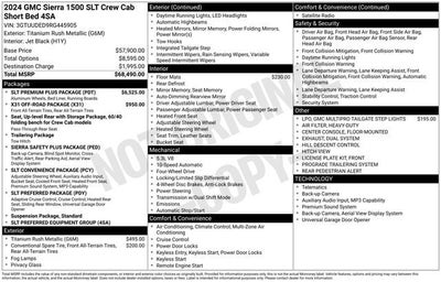 2024 GMC Sierra 1500 SLT