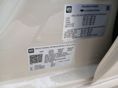 2026 GMC Sierra 1500 AT4X