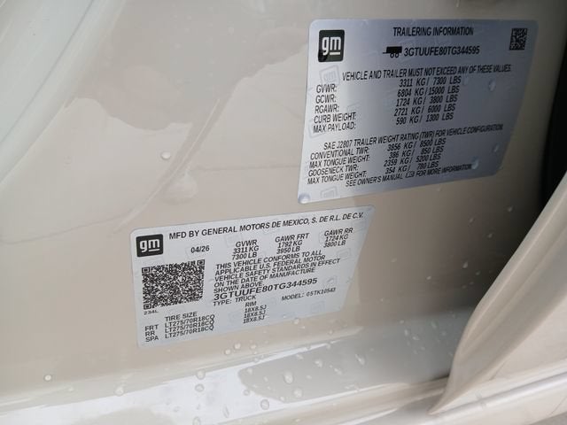 2026 GMC Sierra 1500 AT4X
