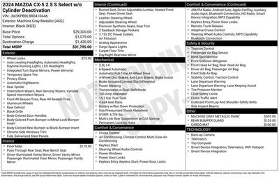 2024 Mazda Mazda CX-5 2.5 S Select