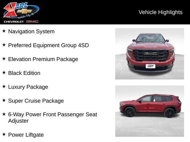 2026 GMC Acadia Elevation