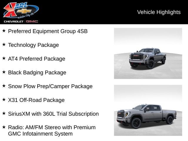 2026 GMC Sierra 2500 HD AT4