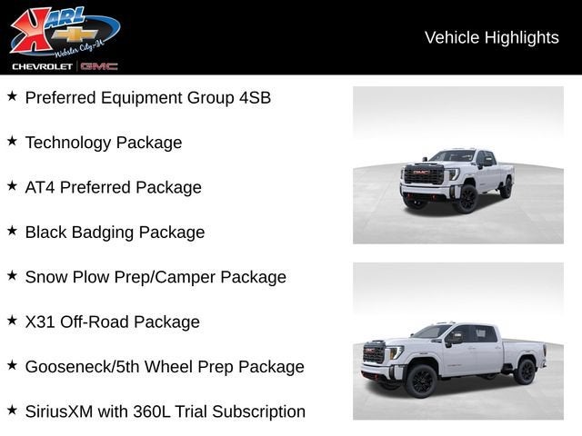 2026 GMC Sierra 2500 HD AT4