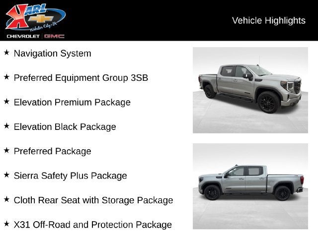 2026 GMC Sierra 1500 Elevation