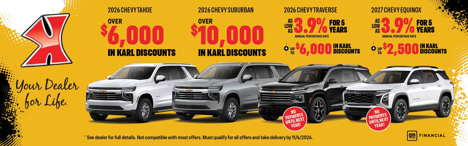 Incredible SUV savings at NKarl Auto Group IA